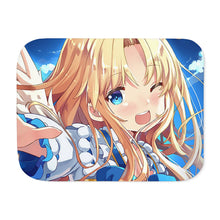 Load image into Gallery viewer, Happy filo Sherpa Blanket
