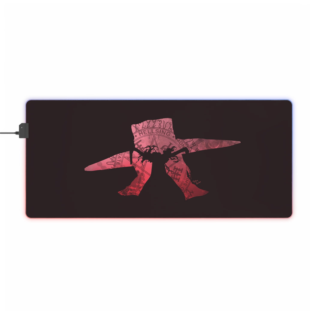 Hellsing Alucard RGB LED Mouse Pad (Desk Mat)