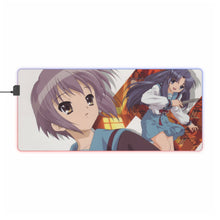 Load image into Gallery viewer, The Melancholy Of Haruhi Suzumiya RGB LED Mouse Pad (Desk Mat)
