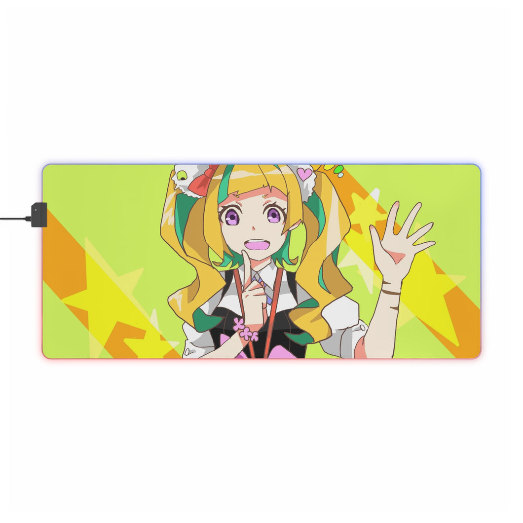 Kiznaiver Niko Niiyama RGB LED Mouse Pad (Desk Mat)