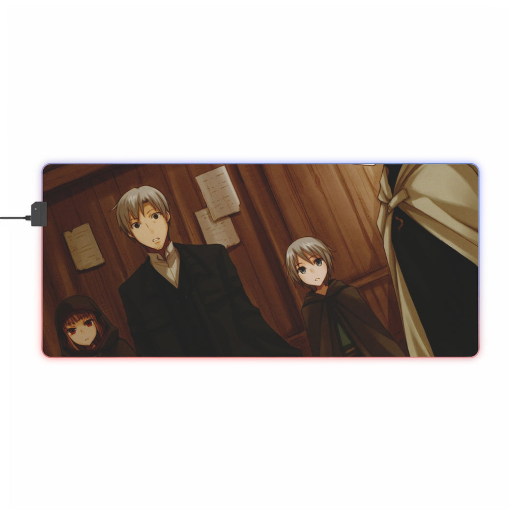 Spice And Wolf RGB LED Mouse Pad (Desk Mat)