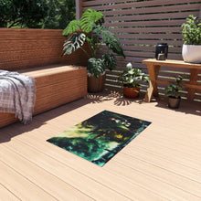 Load image into Gallery viewer, Erza Scarlet - Pirate boat in cavern Rug

