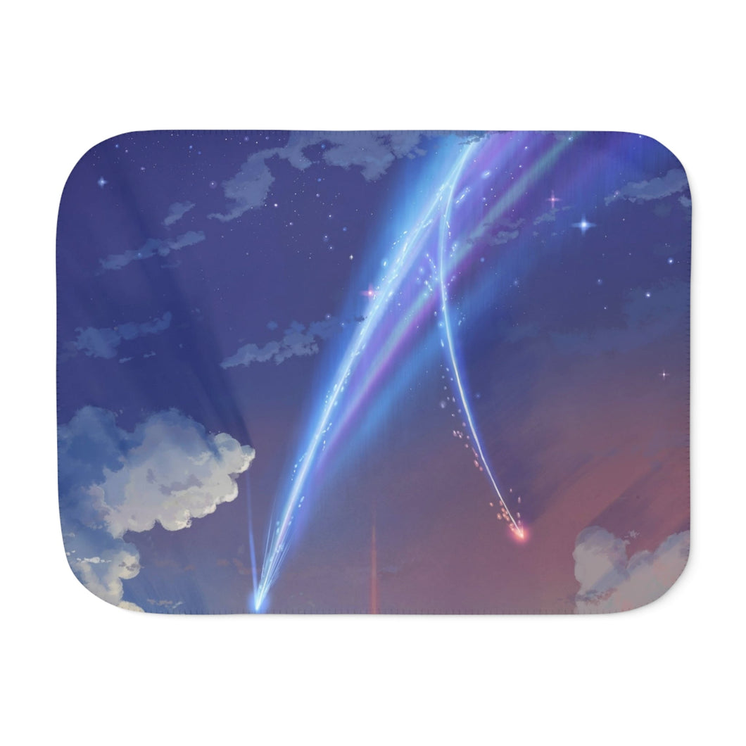 Anime Your Name. Sherpa Blanket