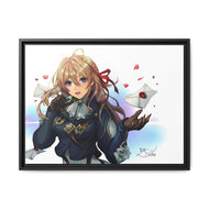 Violet Evergarden Canvas Framed Art Print