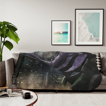Load image into Gallery viewer, Anime Neon Genesis Evangelion Sherpa Blanket
