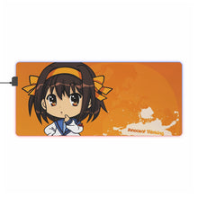 Load image into Gallery viewer, The Melancholy Of Haruhi Suzumiya RGB LED Mouse Pad (Desk Mat)

