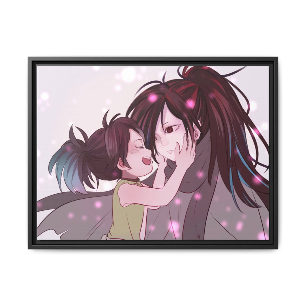 Anime Dororo Canvas Framed Art Print