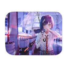 Load image into Gallery viewer, Ichigo Rain Sherpa Blanket

