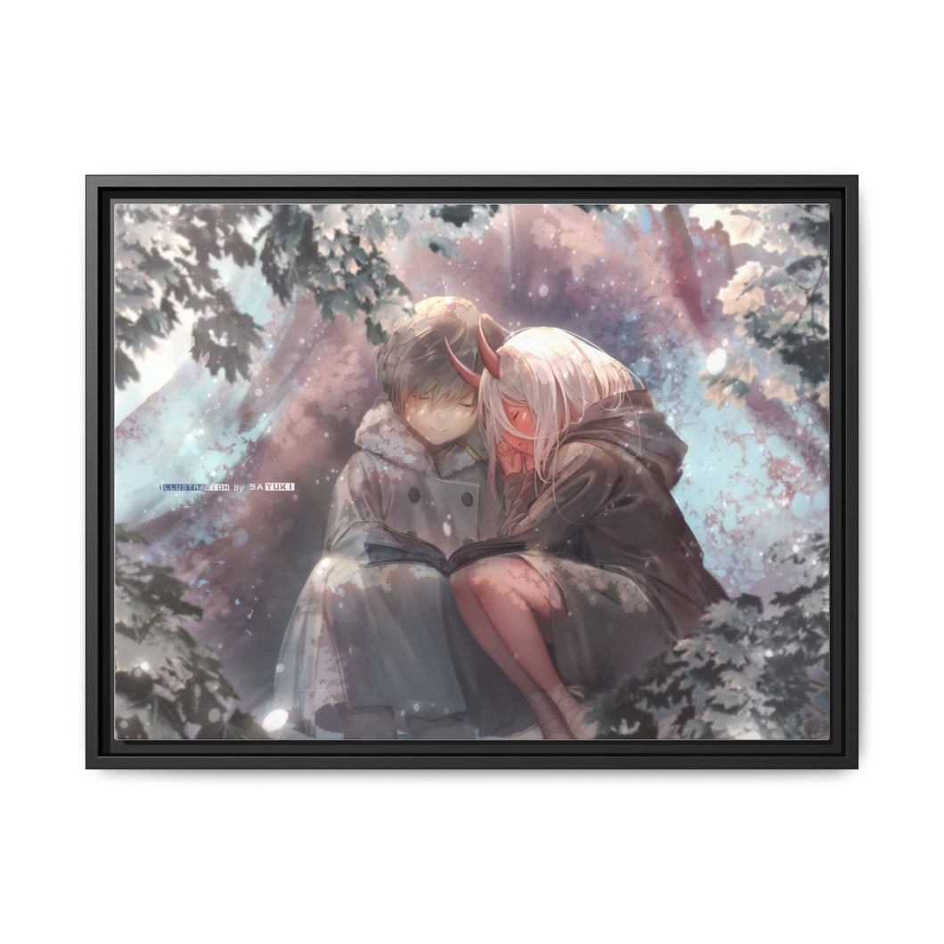 Darling in the FranXX Canvas Framed Art Print