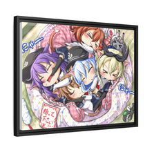 Load image into Gallery viewer, Kantai Collection chibi group Canvas Framed Art Print
