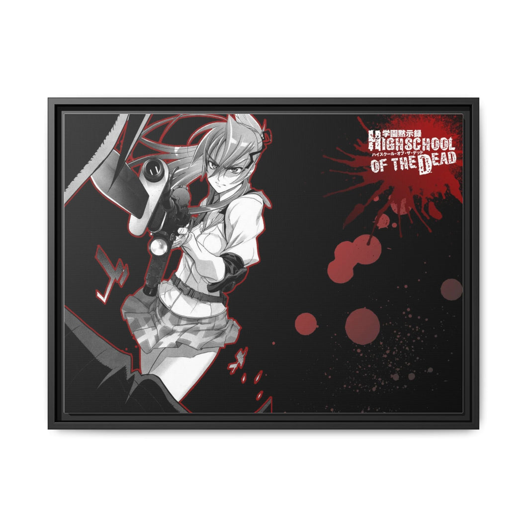 Rei Miyamoto Canvas Framed Art Print