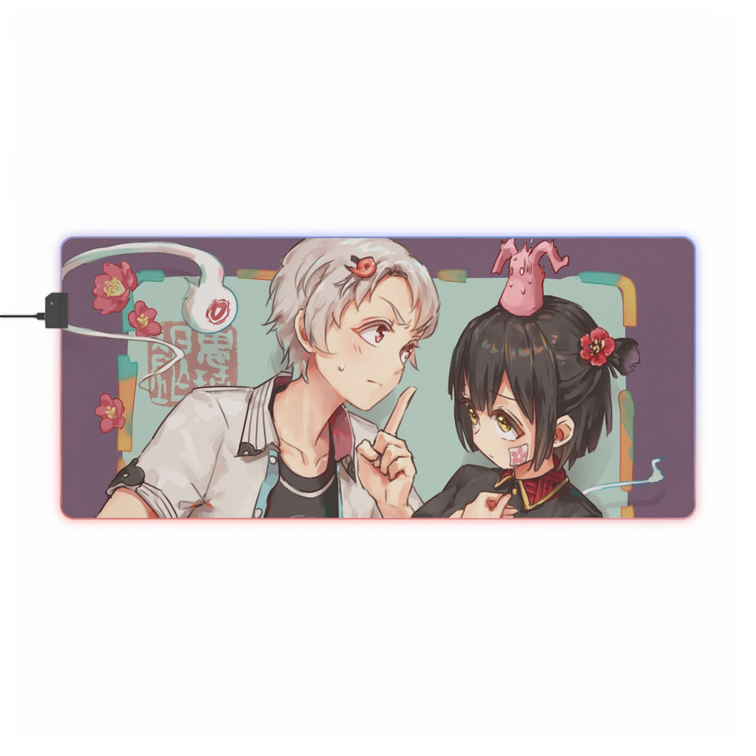 Jibaku Shounen Hanako-kun RGB LED Mouse Pad (Desk Mat)