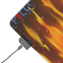 Load image into Gallery viewer, One Piece Monkey D. Luffy RGB LED Mouse Pad (Desk Mat)
