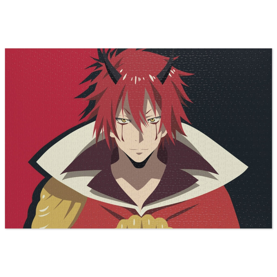Benimaru - Tensei shitara Slime Datta Ken Minimalist Jigsaw Puzzle