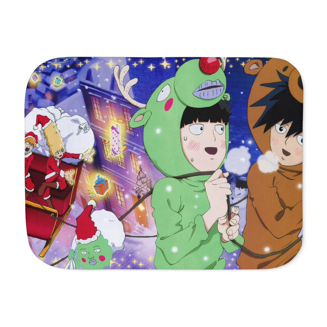 Anime Mob Psycho 100 Sherpa Blanket