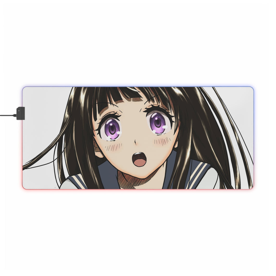Hyouka Eru Chitanda RGB LED Mouse Pad (Desk Mat)