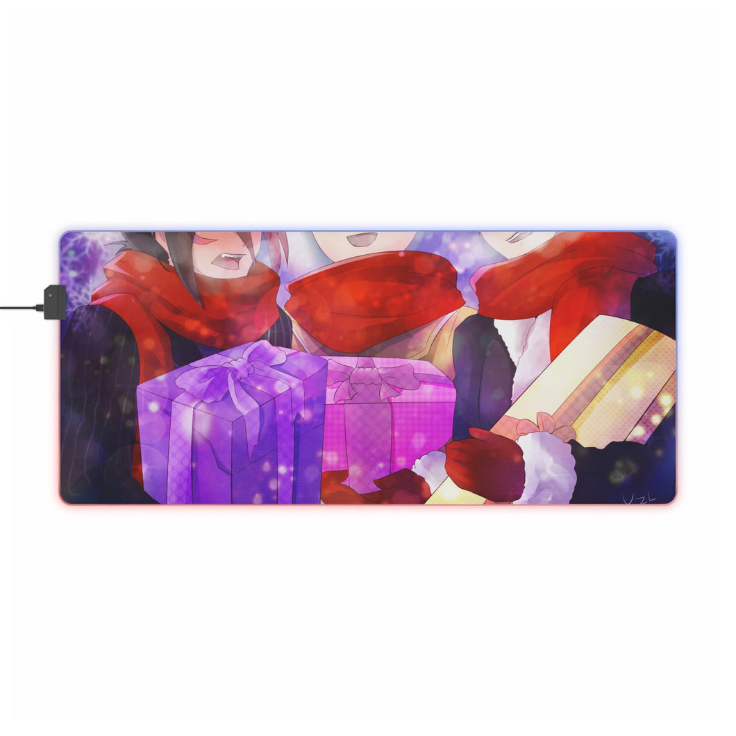 One-Punch Man: Merry Christmas!! RGB LED Mouse Pad (Desk Mat)