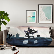 Load image into Gallery viewer, Durarara!! Izaya Orihara Sherpa Blanket
