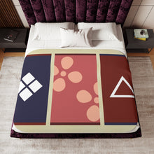 Load image into Gallery viewer, Anime Samurai Champloo Sherpa Blanket
