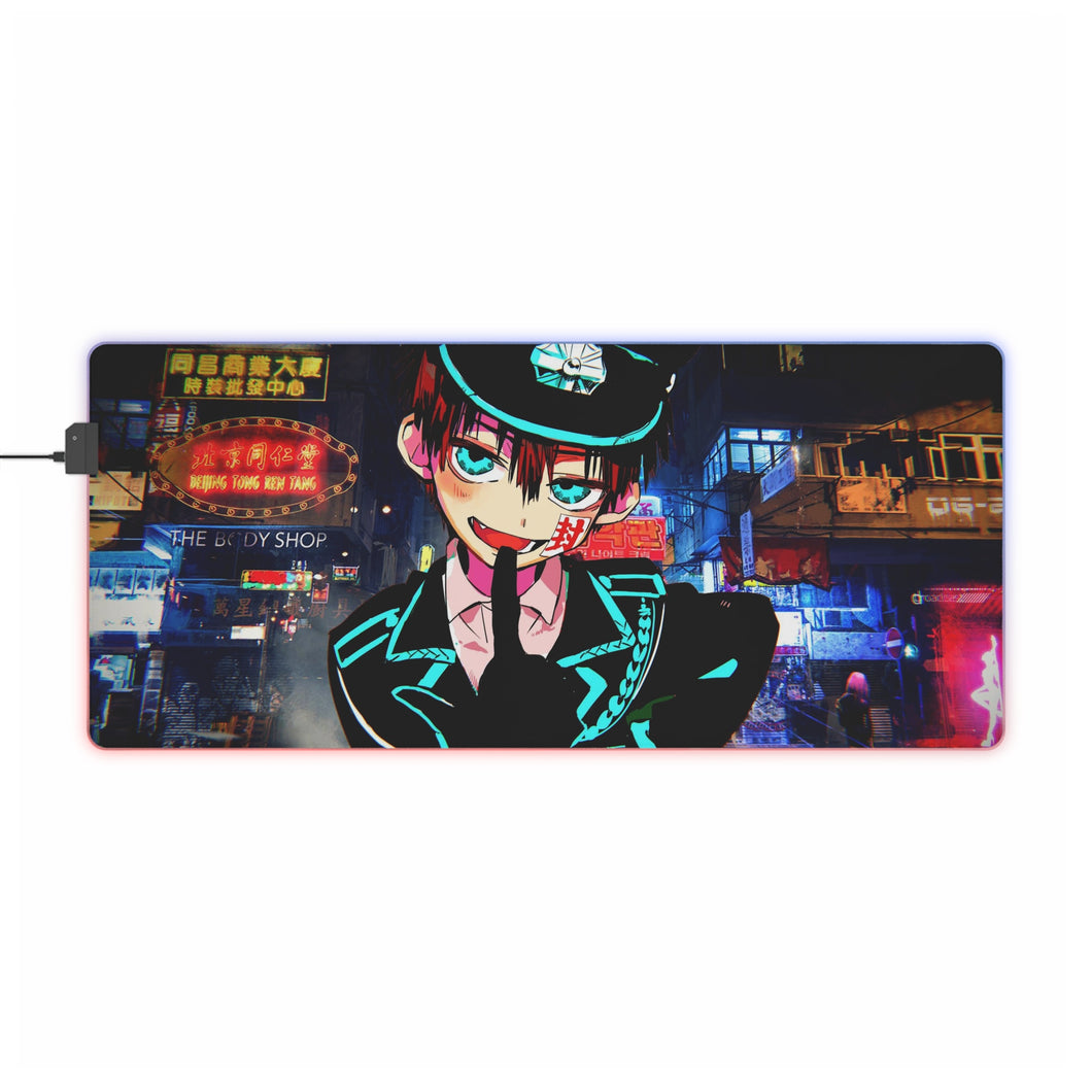 Jibaku Shounen Hanako-kun RGB LED Mouse Pad (Desk Mat)