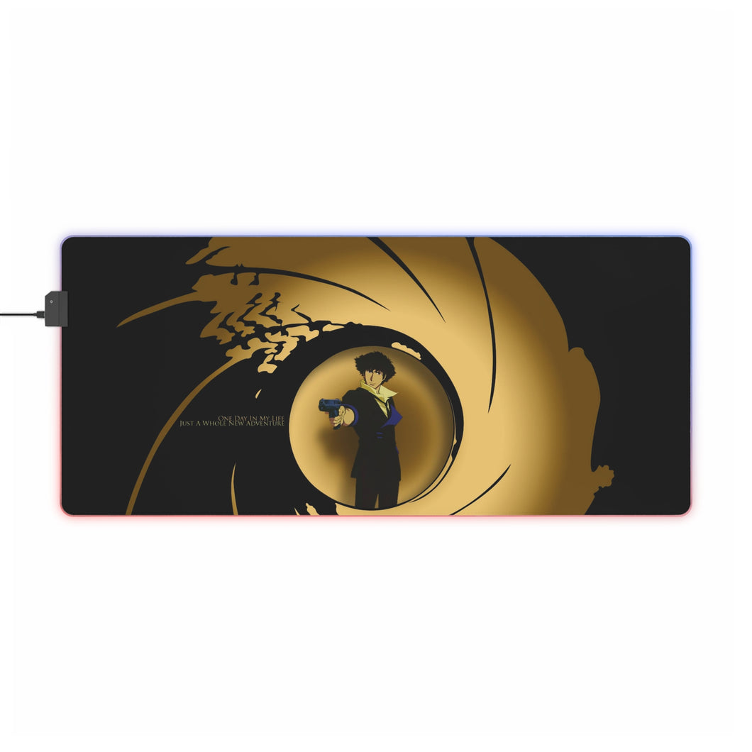 Cowboy Bebop Spike Spiegel RGB LED Mouse Pad (Desk Mat)