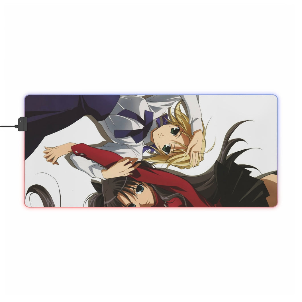 Fate/Stay Night RGB LED Mouse Pad (Desk Mat)