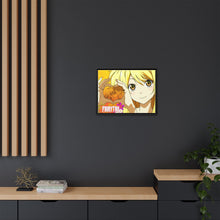 Load image into Gallery viewer, Fairy Tail Natsu Dragneel, Lucy Heartfilia Canvas Framed Art Print
