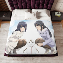 Load image into Gallery viewer, Rascal Does Not Dream of Bunny Girl Senpai Sherpa Blanket
