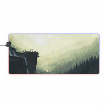 Load image into Gallery viewer, Anime Landscape RGB LED Mouse Pad (Desk Mat)
