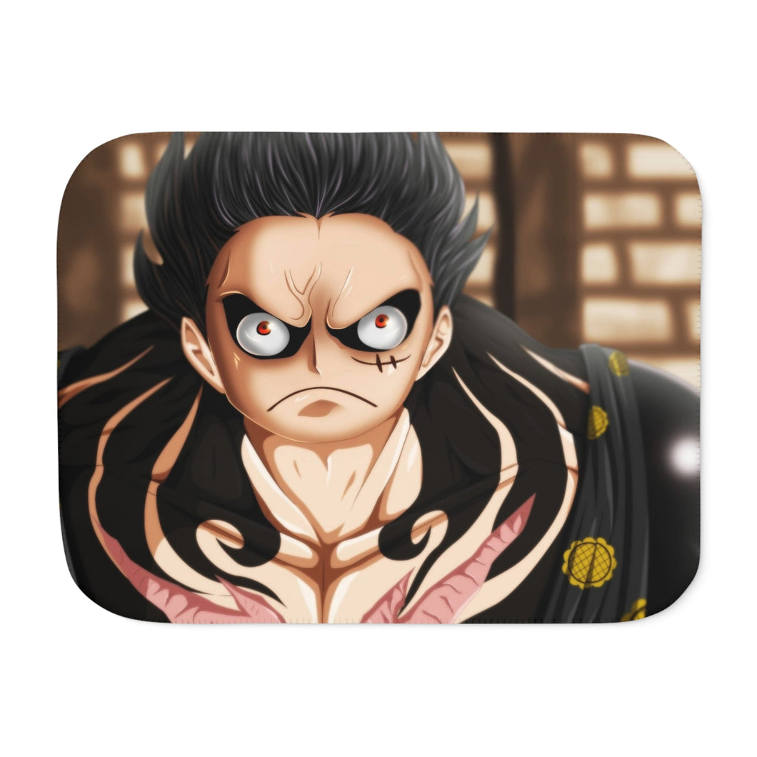 Monkey D. Luffy (Gear fourth) Sherpa Blanket