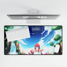 Load image into Gallery viewer, Anime Shelter Mouse Pad (Desk Mat)
