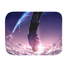 Load image into Gallery viewer, Your Name. Sherpa Blanket
