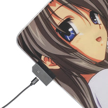 Load image into Gallery viewer, Clannad Nagisa Furukawa, Tomoyo Sakagami, Kyou Fujibayashi RGB LED Mouse Pad (Desk Mat)
