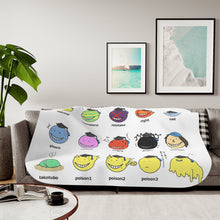 Load image into Gallery viewer, Koro-sensei&#39;s forms Sherpa Blanket
