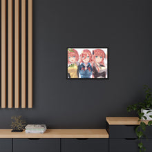Load image into Gallery viewer, Anime The Quintessential Quintuplets Canvas Framed Art Print
