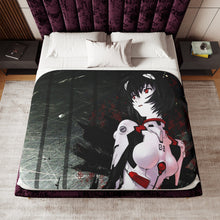 Load image into Gallery viewer, Anime Neon Genesis Evangelion Sherpa Blanket
