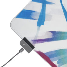 Load image into Gallery viewer, Anime Chainsaw Man RGB LED Mouse Pad (Desk Mat)
