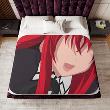 Load image into Gallery viewer, High School DxD Rias Gremory Sherpa Blanket
