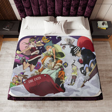 Load image into Gallery viewer, Anime Soul Eaterr Sherpa Blanket
