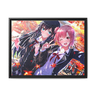 Anime My Teen Romantic Comedy SNAFU Canvas Framed Art Print