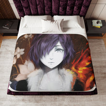 Load image into Gallery viewer, Anime Tokyo Ghoul Sherpa Blanket
