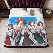 Load image into Gallery viewer, Anime Kantai Collection Sherpa Blanket
