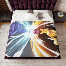Load image into Gallery viewer, Kurama Vs Susanoo Sherpa Blanket
