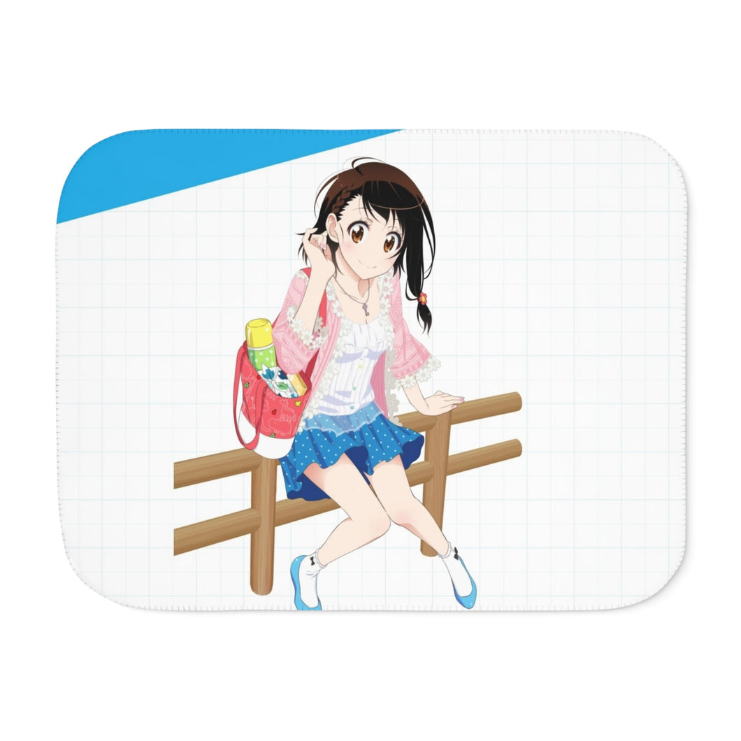 Nisekoi Kosaki Onodera Sherpa Blanket