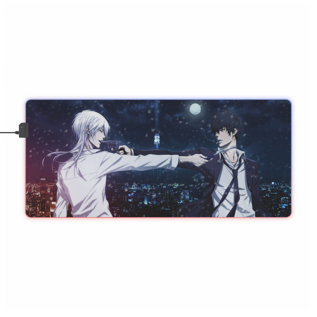 Who will make the first move ? RGB LED Mouse Pad (Desk Mat)