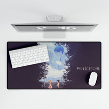 Load image into Gallery viewer, Anime Your Lie in April Mouse Pad (Desk Mat)
