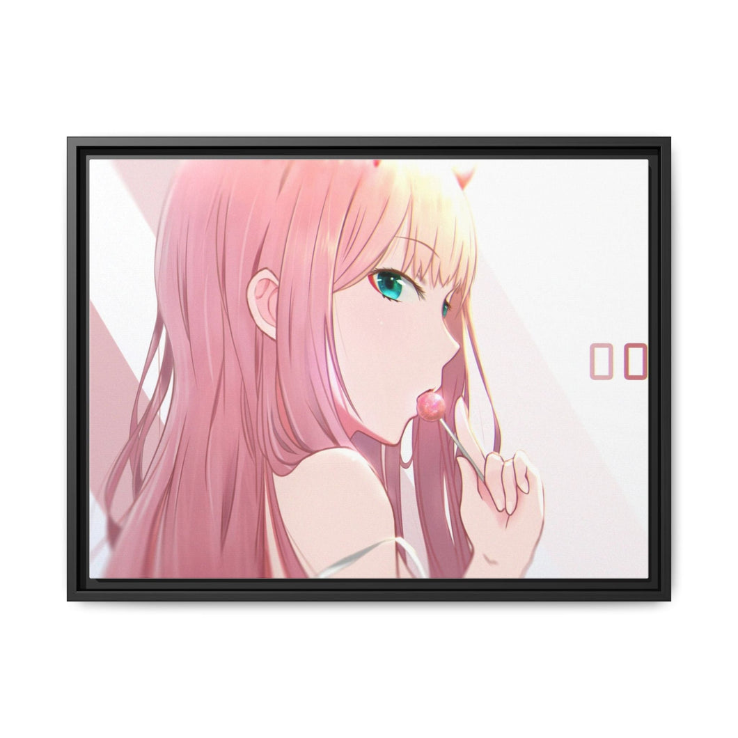 Darling In The FranXX Canvas Framed Art Print