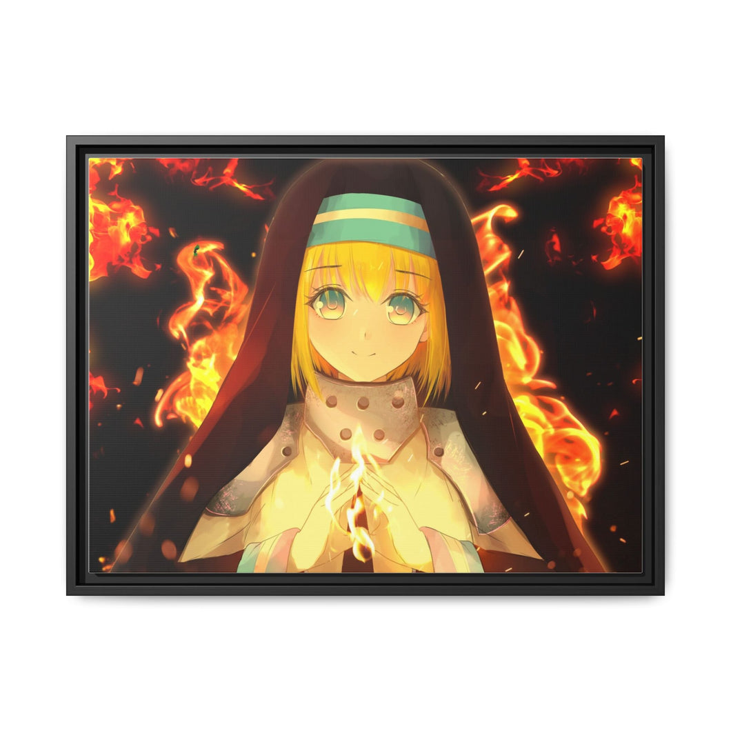 Sister Iris Canvas Framed Art Print