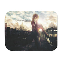 Load image into Gallery viewer, Black Butler Sherpa Blanket
