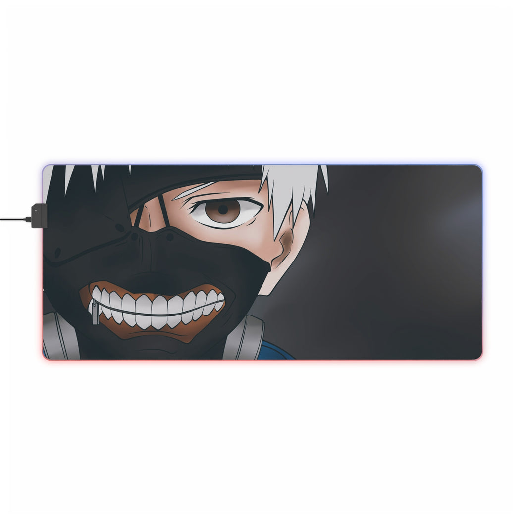 Tokyo Ghoul Ken Kaneki RGB LED Mouse Pad (Desk Mat)